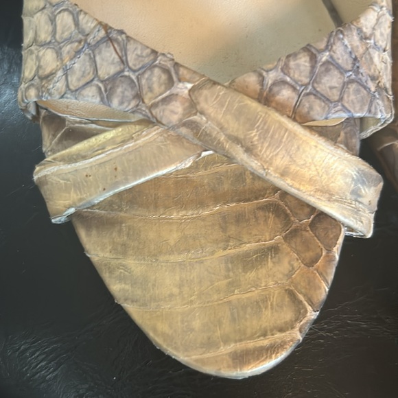 Miu Miu Genuine Python leather heels, Sz 36 - Picture 6 of 9